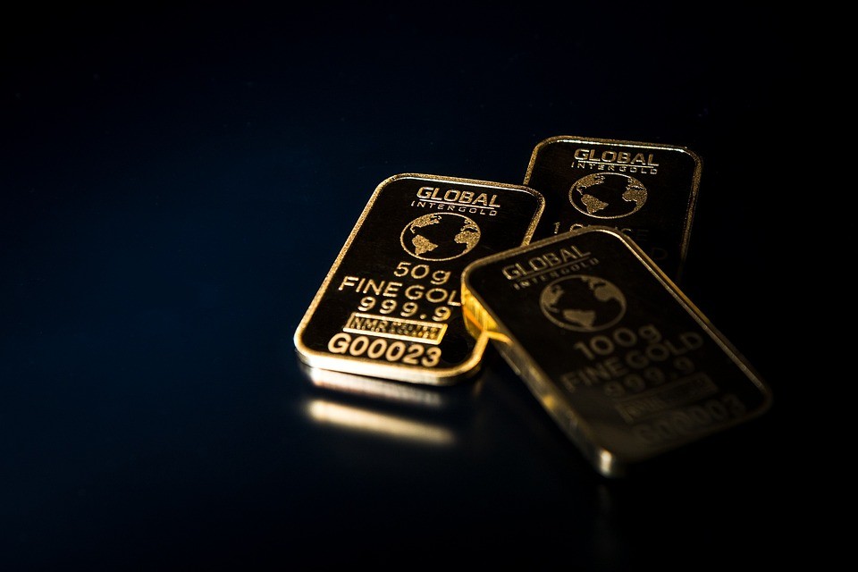 Gold bullion bars